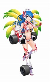 画像ギャラリー No.003のサムネイル画像 / 「レーシング娘。」,レーシングカータイプのR娘が活躍する新イベントを開催