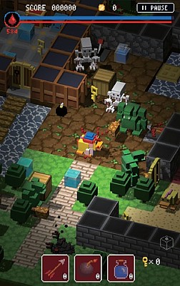 画像ギャラリー No.002のサムネイル画像 / ダンジョンRPG「BLOCK QUEST」9月に配信開始。TGS 2015に出展予定