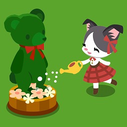 画像ギャラリー No.002のサムネイル画像 / dゲーム版「チョコボ農園」と「ハコニワ」がコラボキャンペーンを開催