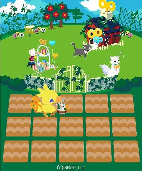 画像ギャラリー No.012のサムネイル画像 / dゲーム版「チョコボ農園」と「ハコニワ」がコラボキャンペーンを開催