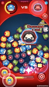 画像ギャラリー No.003のサムネイル画像 / 「マーベル ツムツム」世界累計利用者が500万人を突破。記念企画を近日実施