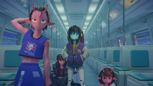 画像ギャラリー No.008のサムネイル画像 / そうだ アニメ,見よう:第245回は話題のSF短編作品「銀河特急 ミルキー☆サブウェイ」。監督の亀山陽平氏が2年をかけて作り上げた3Dアニメ