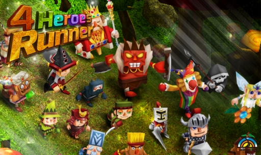 ���������꡼ No.001�Υ���ͥ������ / ���˥�RPG��4Heroes Runner�ʲ��ΡˡפΥ�������̤���������