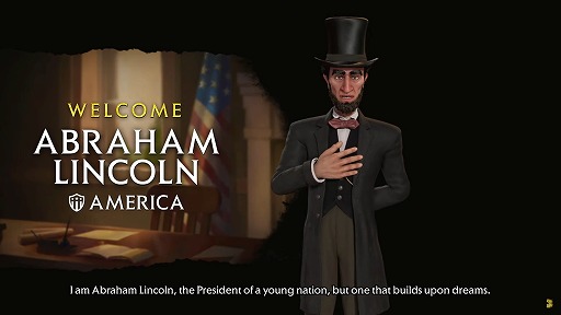 Leader Trailer: Abraham Lincoln | Civilization VI: Leader Pass