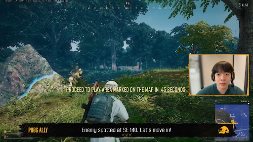 画像ギャラリー No.003のサムネイル画像 / 会話で連携が取れるAIチームメイト「PUBG Ally」,プレイヤーテストを2026年初頭に開催予定。英語,韓国語,中国語に対応