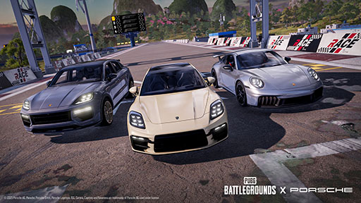 画像ギャラリー No.002のサムネイル画像 / 「PUBG」,911 カレラ GTSを含むポルシェの車両3台がゲーム内に実装