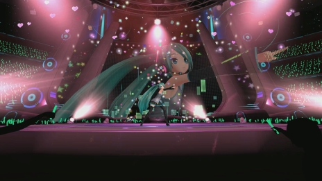 画像集 No.012のサムネイル画像 / 「初音ミク VRフューチャーライブ」は“1st Stage”。第2弾,第3弾の配信や,ミクと二人きりの特別な時間も過ごせるゲーム本編などの情報が公開