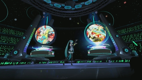 画像集 No.018のサムネイル画像 / 「初音ミク VRフューチャーライブ」は“1st Stage”。第2弾,第3弾の配信や,ミクと二人きりの特別な時間も過ごせるゲーム本編などの情報が公開