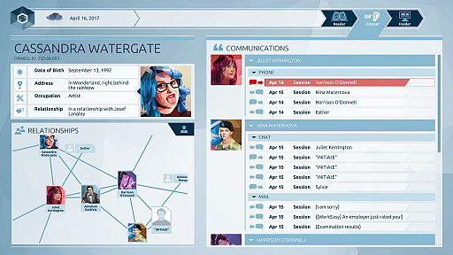 画像ギャラリー No.002のサムネイル画像 / 管理社会を風刺するインディーズゲーム,「Orwell: Keeping an Eye on You」が24時間限定で無料配布中