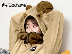 “アイルー”をモチーフにしたゲーマー向け着る毛布「ダメ着」が発売に。耳や尻尾,肉球などアイルーの特徴的なデザインを反映
