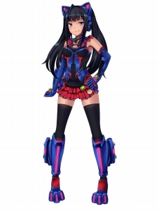 画像集 No.013のサムネイル画像 / PS Vita用新タイトル「新星抜擢ドライブガールズ」がTGS 2016のKONAMIブースに出展。車に変身する美少女キャラを操る3Dアクション