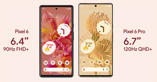 画像ギャラリー No.009のサムネイル画像 / Google,「Pixel 6」シリーズを10月28日に発売。独自SoC「Tensor」搭載で価格は税込7万4800円から