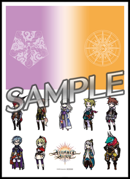 画像ギャラリー No.001のサムネイル画像 / 「アライアンス・アライブ」の店舗特典3種が公式サイトで追加公開