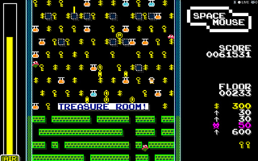 画像ギャラリー No.003のサムネイル画像 / 「スペースマウス35周年特別バージョン」に,新たなモードが追加