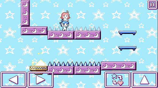 画像ギャラリー No.005のサムネイル画像 / キャラを切り替えながらゴールを目指すアクションパズルゲーム。「Heart Star」を紹介する「(ほぼ)日刊スマホゲーム通信」第1400回