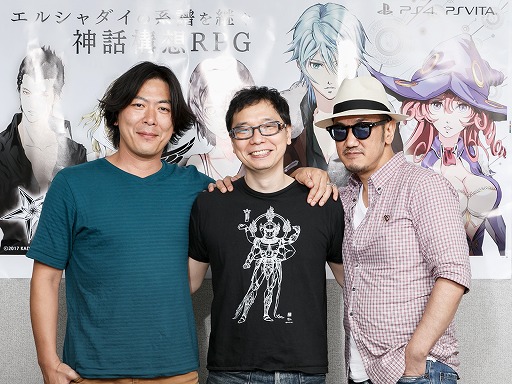 画像ギャラリー No.001のサムネイル画像 / 金子一馬×竹安佐和記×長谷川 仁。悪魔絵師と「The Lost Child」開発陣による,まさかの鼎談が実現!