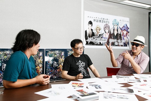 画像ギャラリー No.006のサムネイル画像 / 金子一馬×竹安佐和記×長谷川 仁。悪魔絵師と「The Lost Child」開発陣による,まさかの鼎談が実現!