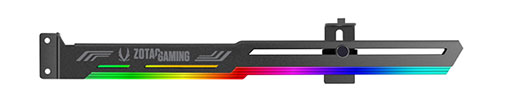 画像ギャラリー No.001のサムネイル画像 / ZOTAC,重量級カードを支える「光る」サポートブラケットを発売