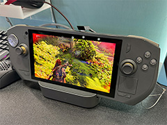 7型有機EL&Ryzen 7 8840U搭載の携帯型ゲームPCをZOTACが展示。国内発売も期待できそう