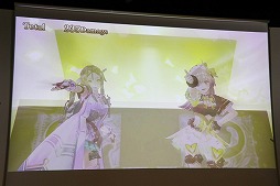 画像集 No.026のサムネイル画像 / 「リディー&スールのアトリエ 〜不思議な絵画の錬金術士〜」の完成発表会が開催。体験版の配信&「New みんなのGOLF」とのコラボが明らかに
