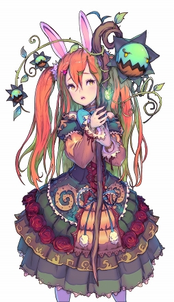 画像ギャラリー No.001のサムネイル画像 / 「フィンガーナイツクロス」,SR騎士 兎の精霊「シャーロット」が新たに登場