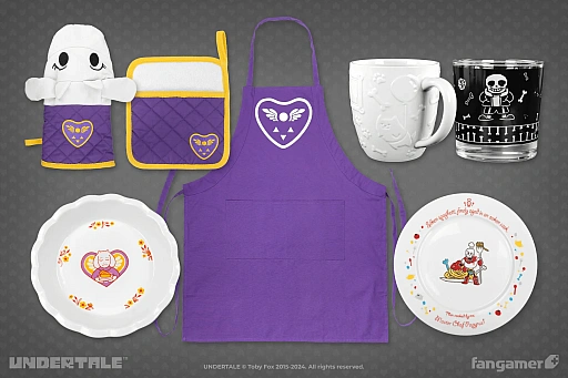 画像ギャラリー No.002のサムネイル画像 / こんやは カタツムリパイは がまんするわ。「UNDERTALE」の公式グッズ「キッチンコレクション」,通常販売を開始