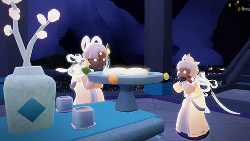 画像ギャラリー No.003のサムネイル画像 / 「Sky 星を紡ぐ子どもたち」,三日月オアシスを舞台に謎かけを楽しめる「月灯りの日々」を9月29日16:00に開始