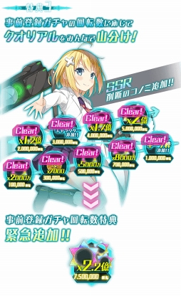 画像ギャラリー No.003のサムネイル画像 / 「BALDR ACE」,事前登録者数が7万人を突破。さらに8万人達成の追加報酬も明らかに