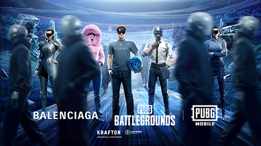 画像ギャラリー No.001のサムネイル画像 / 「PUBG MOBILE」とラグジュアリーブランド「BALENCIAGA」がコラボ。世界的なファッションブランドとゲームがタッグを組む