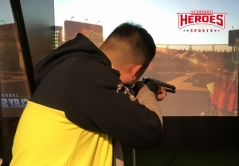 画像ギャラリー No.004のサムネイル画像 / 体験型アミューズメント機「レジェンドスポーツヒーローズ」,遊べる種目に「クレー射撃」と「カーリング」が加わる