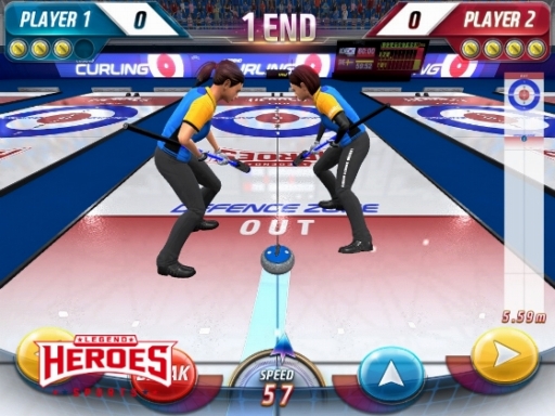 画像ギャラリー No.013のサムネイル画像 / 体験型アミューズメント機「レジェンドスポーツヒーローズ」,遊べる種目に「クレー射撃」と「カーリング」が加わる