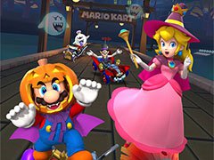 仮装したマリオとピーチが登場。「マリオカート ツアー」のイベント“ハロウィンツアー”が本日スタート