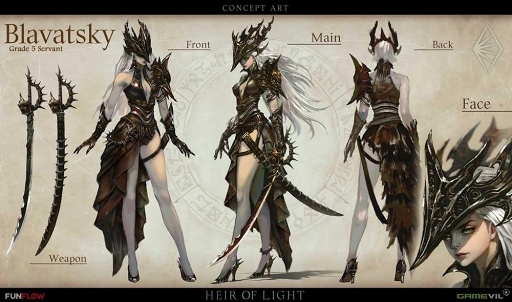 画像ギャラリー No.002のサムネイル画像 / 「光を継ぐ者」に新サーバント「茨の女王・ブラヴァツキー」が登場。新コンテンツも実装に