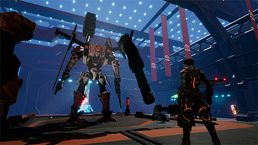���������꡼ No.015�Υ���ͥ������ / ��E3 2018�ϡ�DAEMON X MACHINA�פ�2019ǯ��ȯ����ꡣ�ѷ��Ϻ��ȲϿ������᤬���å����Ȥ���ᥫ��������󥲡���