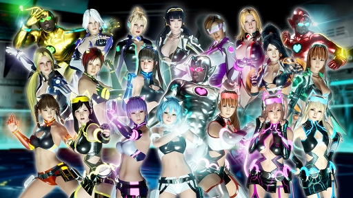 画像集#002のサムネイル/「DEAD OR ALIVE 6」の最新DLC「シーズンパス 4」と「光る!SFボディスーツ」が配信。復刻シリーズ「天使すぎるメイドコスチューム」も登場