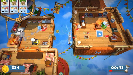 画像ギャラリー No.003のサムネイル画像 / Switch用クッキングACT「Overcooked! 2」,パッケージ版が11月29日に発売