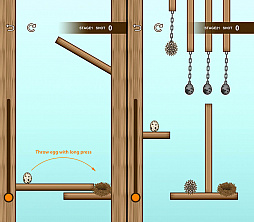 画像ギャラリー No.003のサムネイル画像 / 卵を巣に投げ入れるアプリ「EGG in ONE」の配信が本日開始