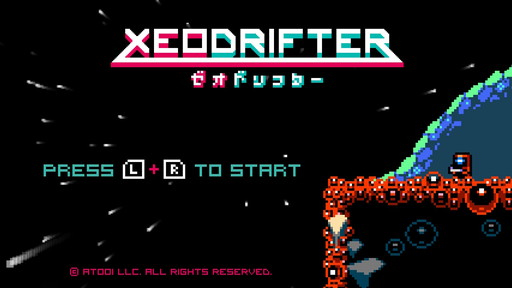 画像ギャラリー No.002のサムネイル画像 / Switch版「XEODRIFTER」が配信開始。レトロ風な惑星探索アクションゲーム