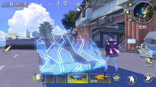 画像ギャラリー No.002のサムネイル画像 / 「Cyber Hunter」のβテストが本日22:00にスタート。クライミングや滑走,建設などの要素を搭載するスマホ向けバトルロイヤルゲーム