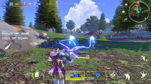 画像ギャラリー No.004のサムネイル画像 / 「Cyber Hunter」のβテストが本日22:00にスタート。クライミングや滑走,建設などの要素を搭載するスマホ向けバトルロイヤルゲーム