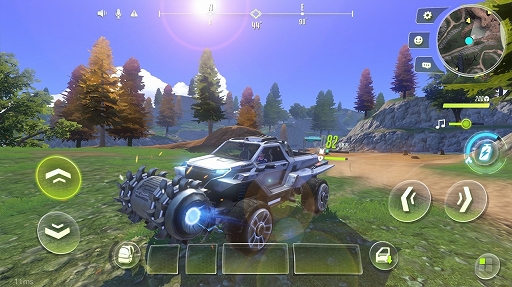 画像ギャラリー No.005のサムネイル画像 / 「Cyber Hunter」のβテストが本日22:00にスタート。クライミングや滑走,建設などの要素を搭載するスマホ向けバトルロイヤルゲーム