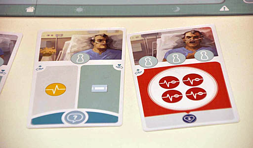 画像ギャラリー No.002のサムネイル画像 / 「患者はBilly Kerr,男性,60歳。心臓発作で重態です」から始まる医療ドラマ。協力型ボードゲーム「Holding On: The Troubled Life of Billy Kerr」をレポート