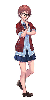 画像ギャラリー No.004のサムネイル画像 / 百合系アドベンチャーゲーム「クダンノフォークロア」が本日発売。謎の怪異に立ち向かいながら,少女たちの成長と恋愛を見守ろう