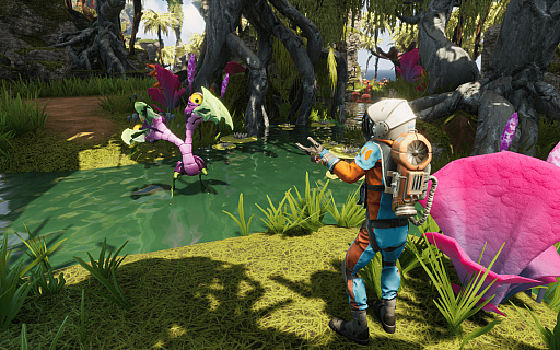 画像ギャラリー No.011のサムネイル画像 / 「Journey to the Savage Planet」の最新DLC“Hot Garbage”の配信が本日スタート。新たなリゾート惑星を探索しよう