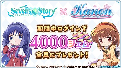 ���������꡼ No.001�Υ���ͥ������ / �֥��֥󥺥��ȡ��꡼�ס���Kanon -���Υ�-�פȤΥ���ܥ��٥�ȡ������ξ��������ɤ��������鳫��