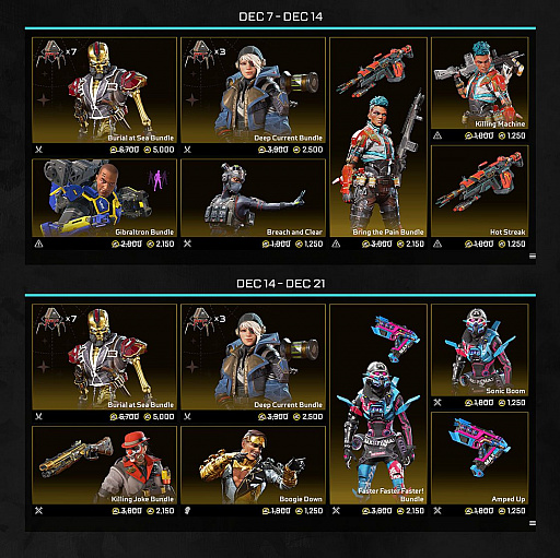 画像ギャラリー No.003のサムネイル画像 / 「Apex Legends」,新コレクションイベント“レイダース”が12月8日にスタート。ウィンターエクスプレスモードが復刻登場