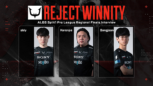 ꡼ No.001 | Υ󥿥ӥ塼Apex Legends Global Series 2024 Split1Υ꡼ʥեʥͥREJECT WINNITYɤΥȤǺ
