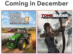Google,「Stadia」加入者向け無料ソフトに「Farming Simulator 19」と「Tomb Raider: Definitive Edition」の2タイトルを追加