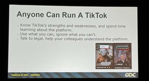 ꡼ No.004 | GDC 2024ϡ֥Х3פΥץ⡼TikTokѡ鷺1ǯޤ27եȤ