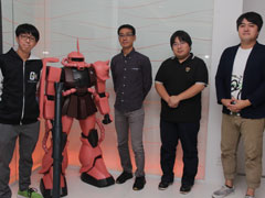 「機動戦士ガンダム」放映40周年を記念して,バンダイナムコオンラインのキーマンたちにガンダムのオンラインゲームについて聞いてみた
